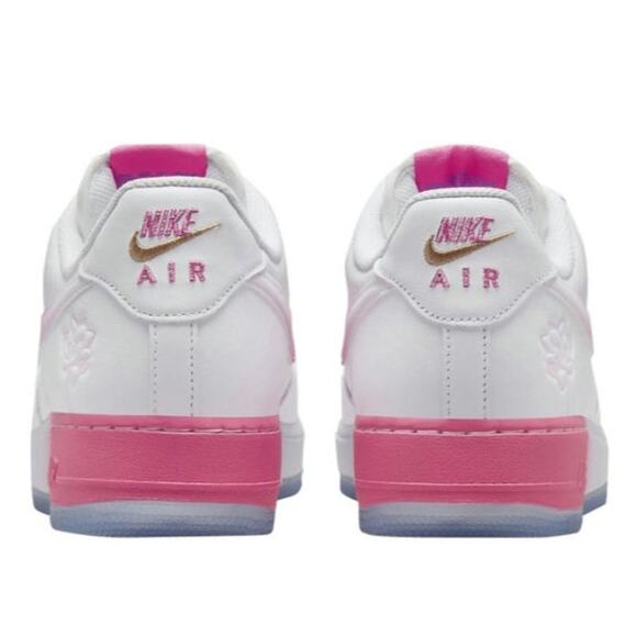 Nike Air Force 1 Low '07 PRM San Francisco Chinatown Lotus Flower 6.5Y / W8 - Picture 12 of 12